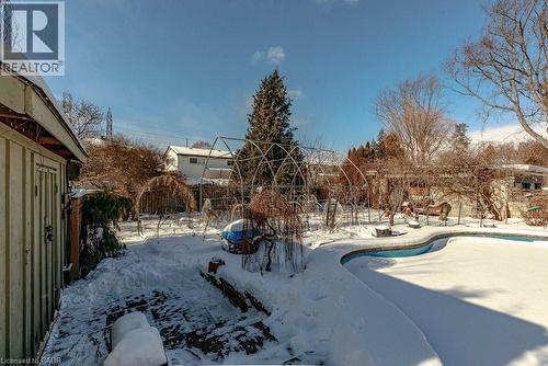 158 Ewen Road, Hamilton, ON - Outdoor With In Ground Pool