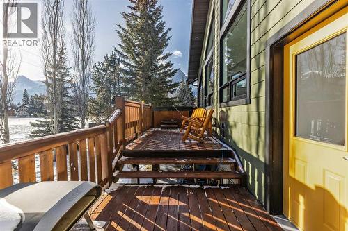 1712 11Th Avenue, Canmore, AB - Outdoor With Balcony With Deck Patio Veranda With Exterior