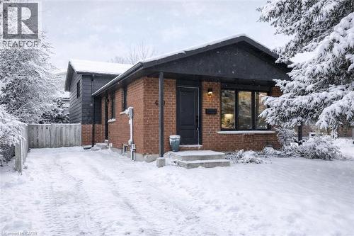 View of front of property featuring brick siding - 459 Drummerhill Crescent, Waterloo, ON - Outdoor