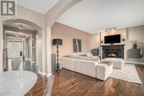 Family Room - 1969 Plainhill Drive, Ottawa, ON - Indoor Photo Showing Living Room With Fireplace