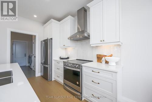 Lot 17 - 71 Dearing Drive, South Huron (Stephen), ON - Indoor Photo Showing Kitchen With Double Sink With Upgraded Kitchen