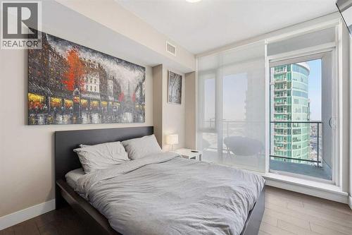 2804, 1122 3 Street Se, Calgary, AB - Indoor Photo Showing Bedroom