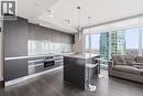 2804, 1122 3 Street Se, Calgary, AB  - Indoor Photo Showing Kitchen With Upgraded Kitchen 