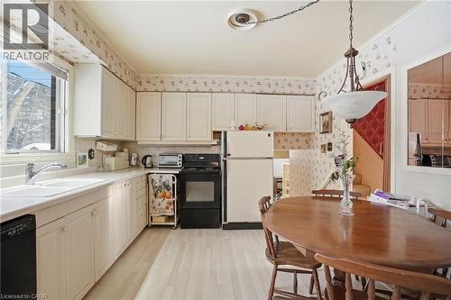 167 Fallingbrook Drive, Hamilton, ON - Indoor Photo Showing Kitchen With Double Sink
