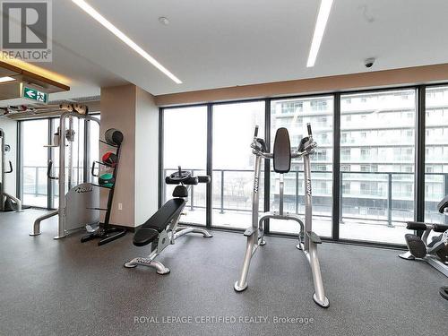 4701 - 20 Shore Breeze Drive, Toronto, ON - Indoor Photo Showing Gym Room