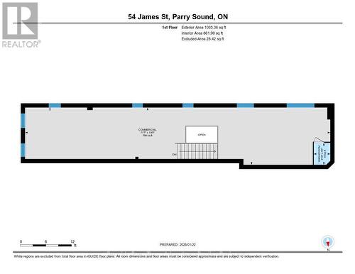 Floor Plan - 54 James Street, Parry Sound, ON 