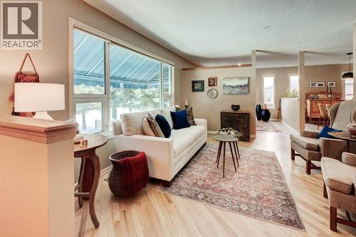 9 Mountain Place, Okotoks, AB - Indoor Photo Showing Living Room