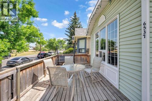 6537 68 Street Ne, Calgary, AB - Outdoor With Deck Patio Veranda With Exterior