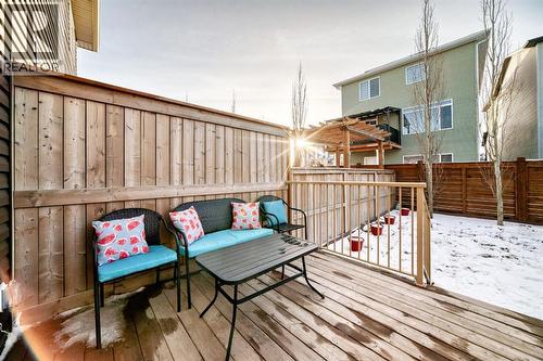 267 Sage Bluff Rise Nw, Calgary, AB - Outdoor With Deck Patio Veranda With Exterior