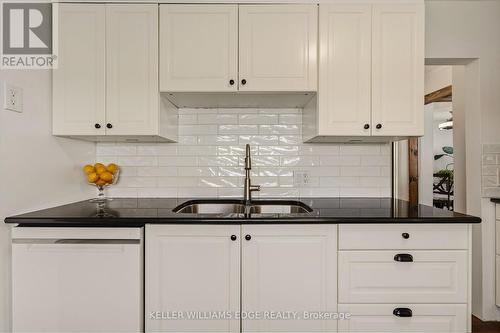 Kitchen - 56 Tolton Avenue, Hamilton, ON - Indoor Photo Showing Kitchen With Double Sink