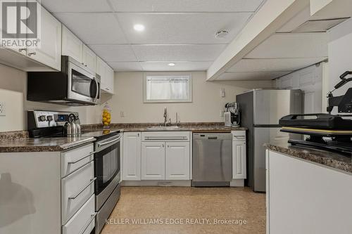 Kitchen #2 - Basement - 56 Tolton Avenue, Hamilton, ON - Indoor Photo Showing Kitchen