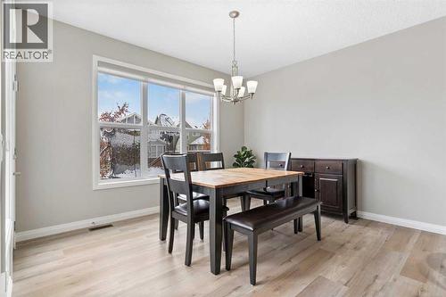 26 Marquis Heights Se, Calgary, AB - Indoor Photo Showing Dining Room