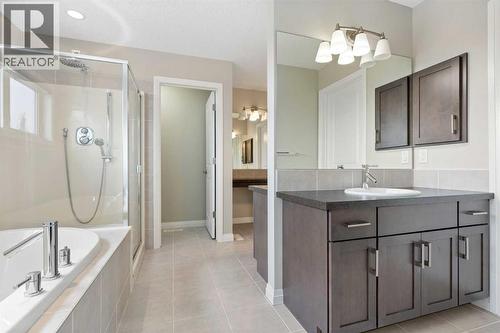 26 Marquis Heights Se, Calgary, AB - Indoor Photo Showing Bathroom