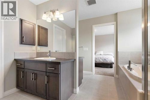26 Marquis Heights Se, Calgary, AB - Indoor Photo Showing Bathroom