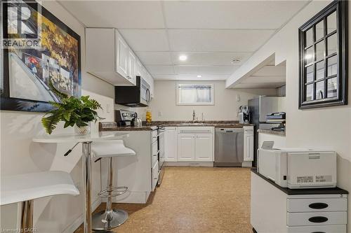 Kitchen - Basement - 56 Tolton Avenue, Hamilton, ON - Indoor Photo Showing Kitchen