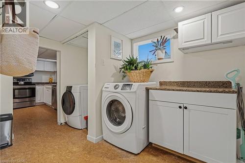 Laundry - Lower Level - 56 Tolton Avenue, Hamilton, ON - Indoor Photo Showing Laundry Room