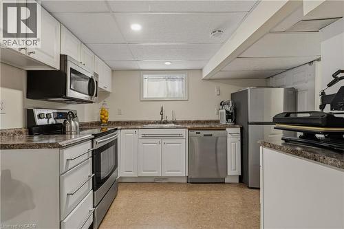 Kitchen - Basement - 56 Tolton Avenue, Hamilton, ON - Indoor Photo Showing Kitchen