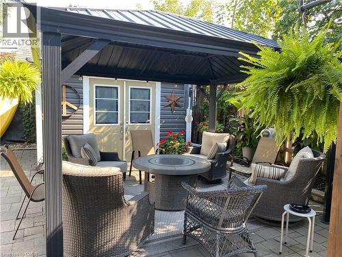 Backyard - Summer - 56 Tolton Avenue, Hamilton, ON - Outdoor With Deck Patio Veranda With Exterior