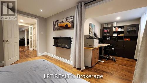 48 Maplehurst Crescent, Barrie, ON - Indoor With Fireplace