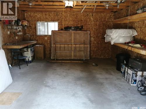 144 2Nd Street W, Ponteix, SK - Indoor Photo Showing Garage