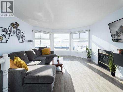 4622 Giscome Road, Prince George, BC - Indoor Photo Showing Living Room With Fireplace