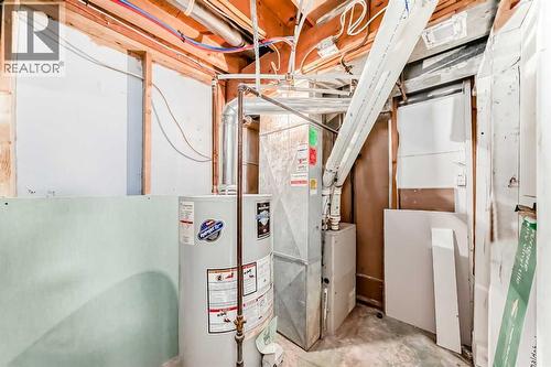 937 Marcombe Drive Ne, Calgary, AB - Indoor Photo Showing Basement