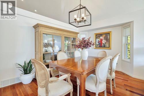 3482 Ridge Boulevard, West Kelowna, BC - Indoor Photo Showing Dining Room