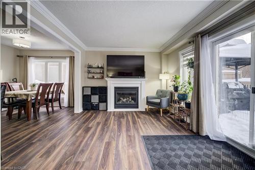 1444 Dunkirk Avenue, Woodstock, ON - Indoor Photo Showing Other Room With Fireplace