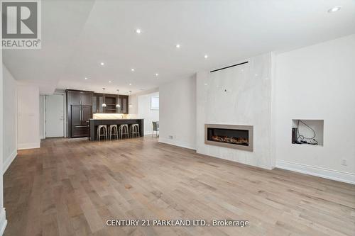 337 Kingsdale Avenue, Toronto, ON - Indoor Photo Showing Living Room With Fireplace