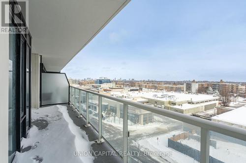 513 - 50 O'Neill Road, Toronto, ON - Outdoor With Balcony With View With Exterior