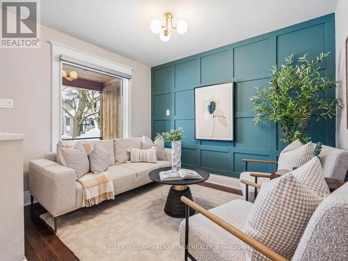 9 Condor Avenue, Toronto, ON - Indoor Photo Showing Living Room