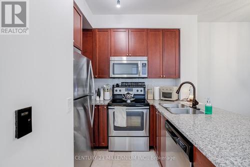 1607 - 339 Rathburn Road W, Mississauga, ON - Indoor Photo Showing Kitchen With Double Sink