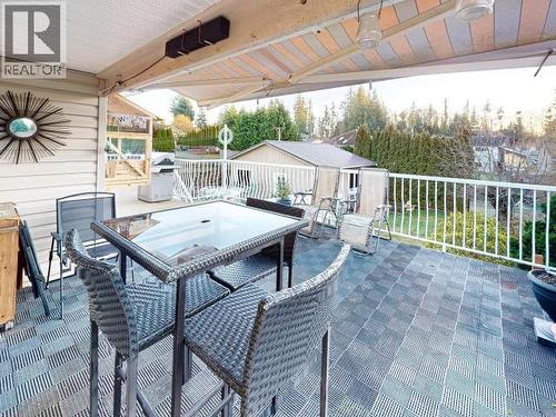 5439 Manson Ave, Powell River, BC - Outdoor With Deck Patio Veranda With Exterior