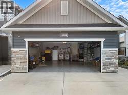 Check out the epoxy floors and slat walls that the garage has to offer - 