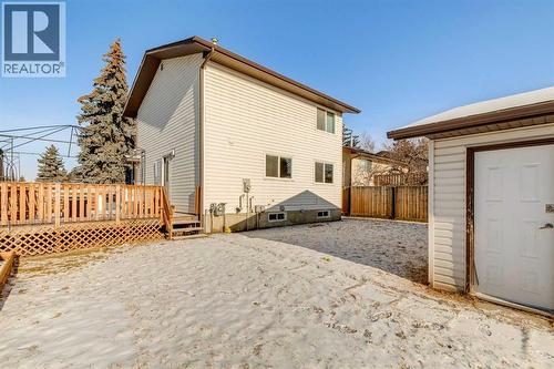 205 Acacia Drive Se, Airdrie, AB - Outdoor With Deck Patio Veranda With Exterior