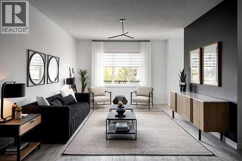 86 Creekview Avenue, Calgary, AB - Indoor Photo Showing Living Room