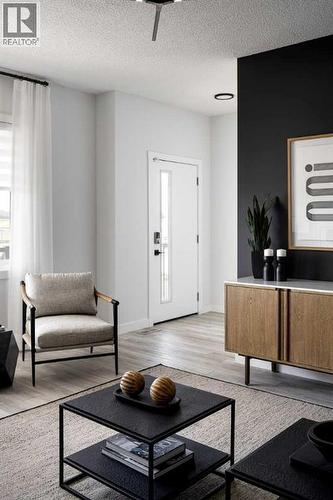 86 Creekview Avenue, Calgary, AB - Indoor Photo Showing Living Room