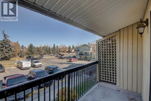 Spacious balcony - 602, 2200 Woodview Drive Sw, Calgary, AB - Outdoor With Balcony With Exterior