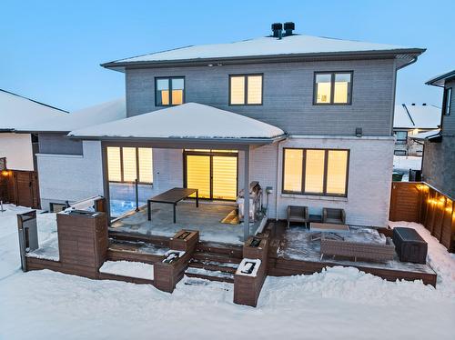 Cour - 50 Rue De L'Oiselet, Carignan, QC - Outdoor With Deck Patio Veranda