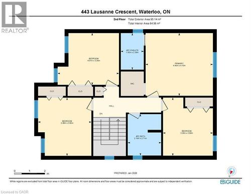 View of room layout - 443 Lausanne Crescent, Waterloo, ON - Other