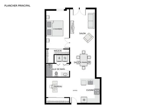Plan (croquis) - 201-3775 Rue Ontario E., Montréal (Mercier/Hochelaga-Maisonneuve), QC - Other