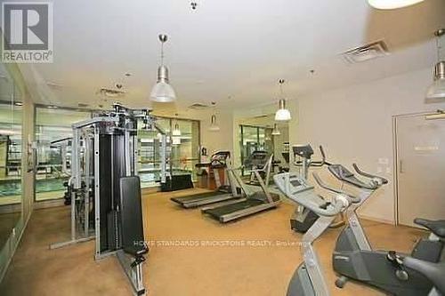 3709 - 23 Hollywood Avenue, Toronto, ON - Indoor Photo Showing Gym Room