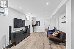 Basement recreation room- fully finished space. - 