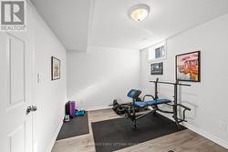Pvt fitness/yoga room & expansive storage closet. - 