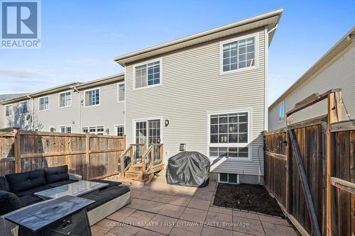 Backyard patio access from the left side of house. - 20 Fieldberry Private, Ottawa, ON - Outdoor With Deck Patio Veranda With Exterior