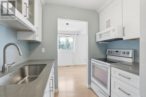 66A - 1460 Garth Street, Hamilton, ON - Indoor Photo Showing Kitchen With Double Sink