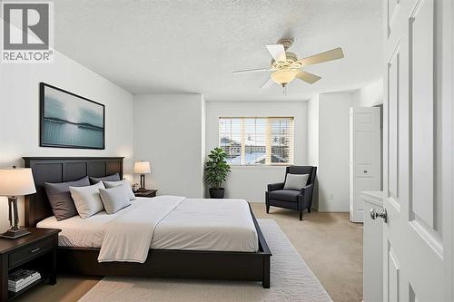 Upper Floor Bedroom - 132 Royal Birch Mount Nw, Calgary, AB - Indoor Photo Showing Bedroom