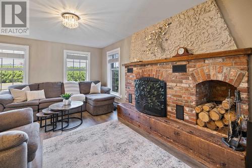 138 Cathy Drive, Cornwall, PE - Indoor Photo Showing Living Room With Fireplace
