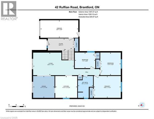 View of room layout - 42 Ruffian Road, Brantford, ON - Other