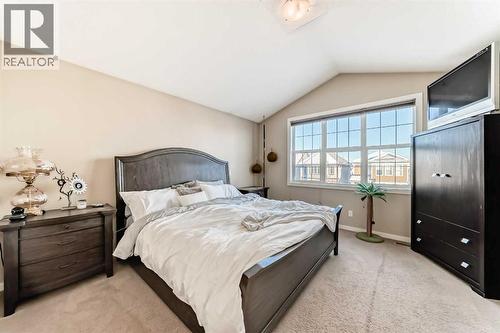 77 Marquis Common Se, Calgary, AB - Indoor Photo Showing Bedroom